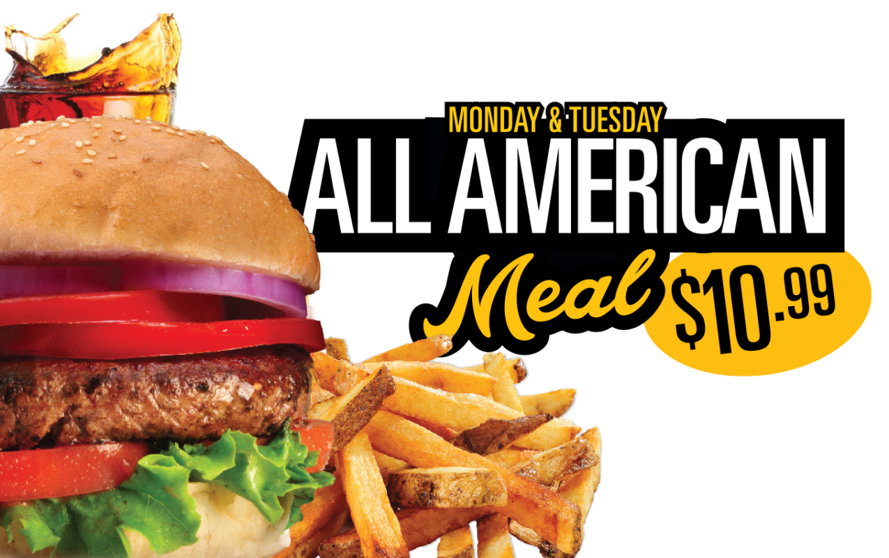 Monday & Tuesday All American Meal