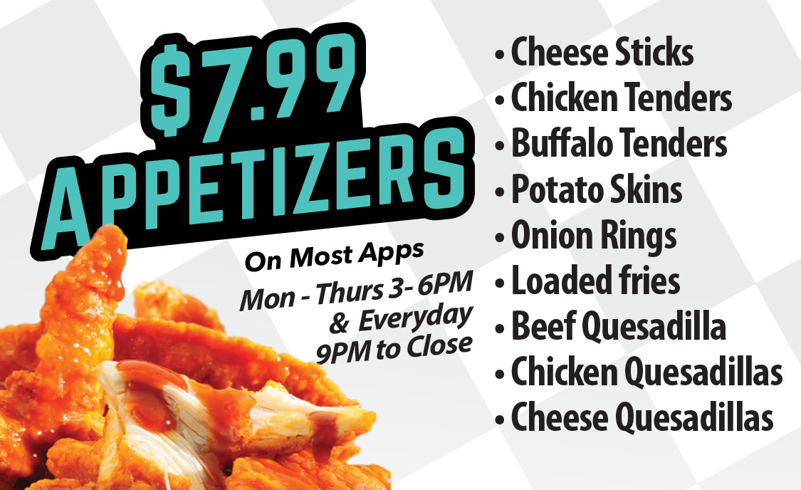 $7.99 Appetizers